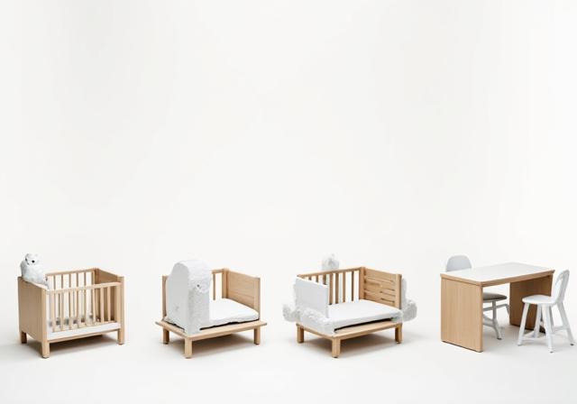 Expandable furniture that grows with kids